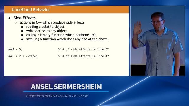 Undefined Behavior is Not an Error - Barbara Geller, Ansel Sermersheim - code::dive 2019 смотреть онлайн