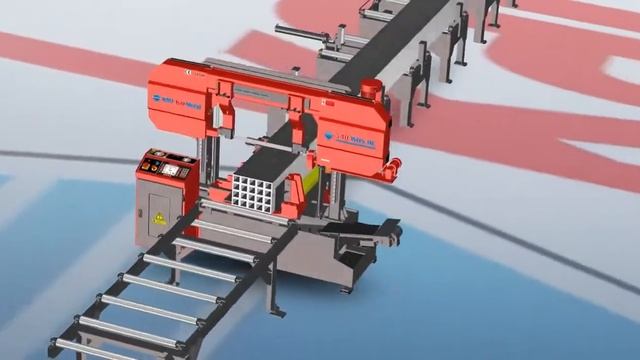 Ленточнопильный станок KMT 540 WOS PLC смотреть онлайн