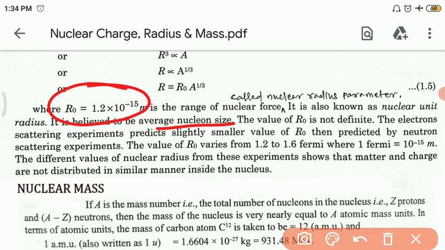 Nuclear Charge, Size(Radius)& Nuclear Mass (GE-2 UNIT-4(1) LEC-1) смотреть онлайн