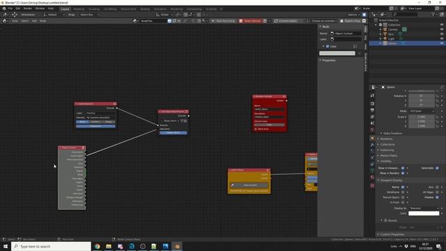 Visual Scripting Tutorial: Serpens addon - Boolean, display checkbox and if layout смотреть онлайн