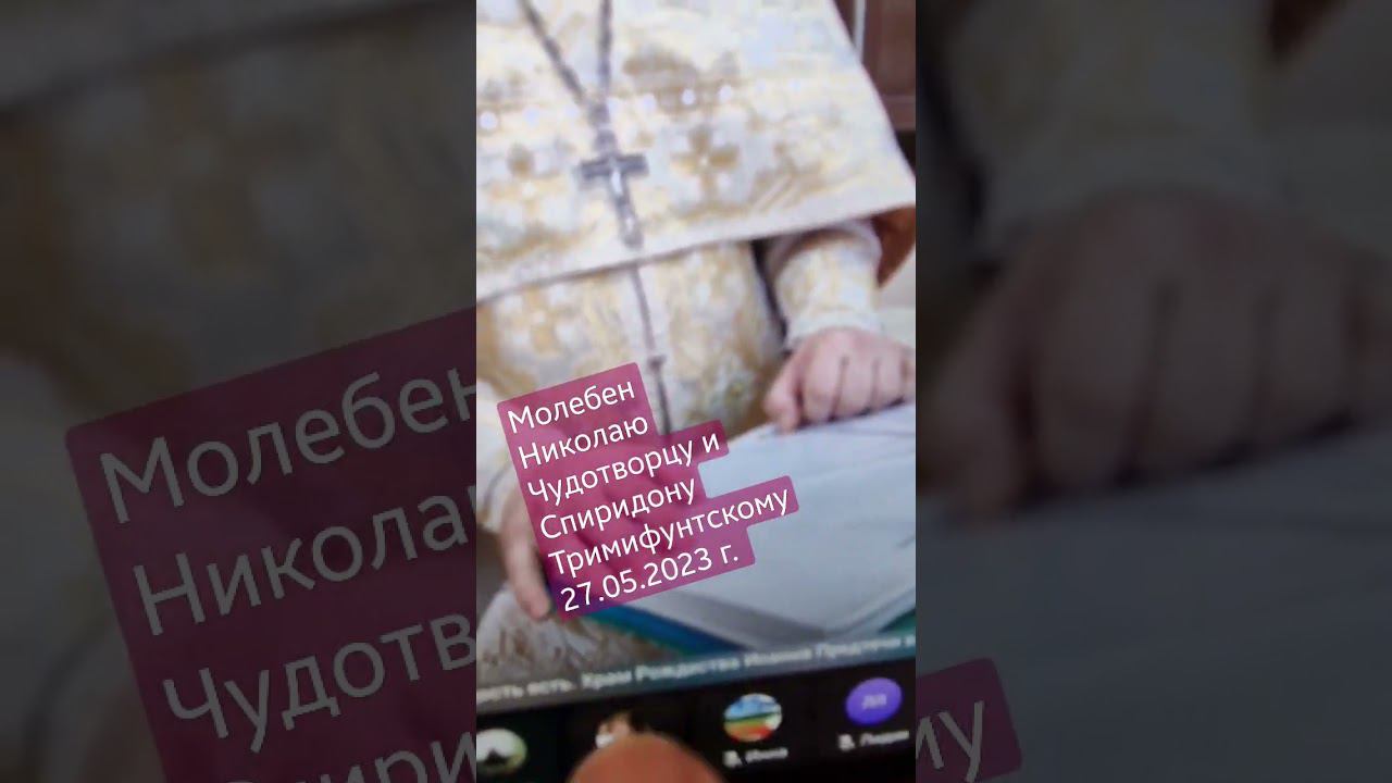 Помолились вместе с батюшкой у мощей святителя Николая Чудотворца и Спиридона Тримифунтского. 27 мая смотреть онлайн