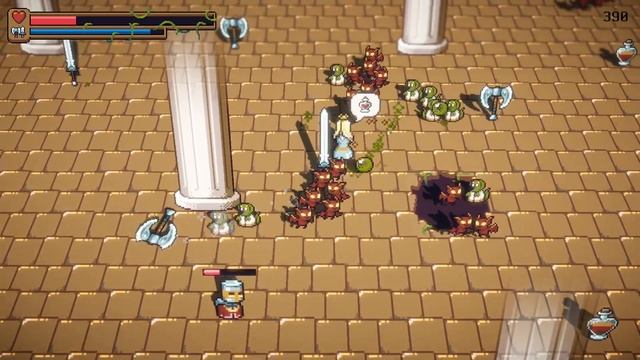 Princess Paladin - A reversed dungeon crawler where you are the companion! смотреть онлайн