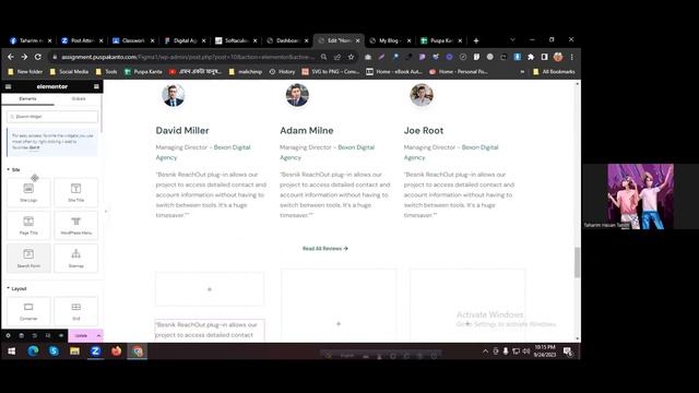 Figma to WordPress || TeamWork Part-01 || 24 Sep, 2023 смотреть онлайн
