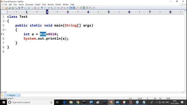 Number Systems in JAVA || Class - 18 || by Mr. Nagoor Babu Sir On 14-12-2018 смотреть онлайн