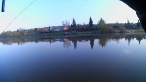 Уклейка на 10 крючков . Ловим по 6 штук за раз . р Омка ((омск))