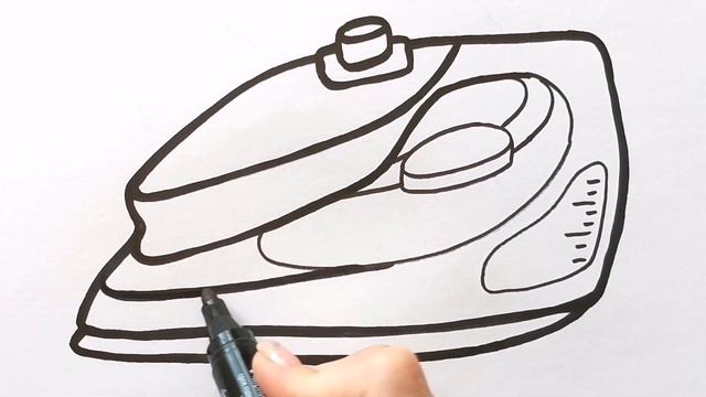 Как нарисовать УТЮГ / Мультик раскраска УТЮГ / Нарисуй Ка смотреть онлайн