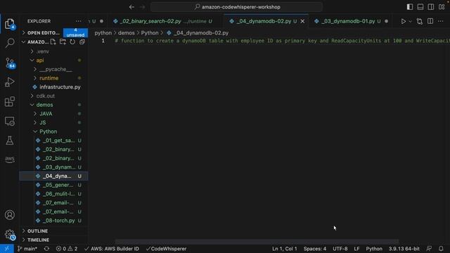 Accelerate Python Coding with Amazon CodeWhisperer | Amazon Web Services смотреть онлайн