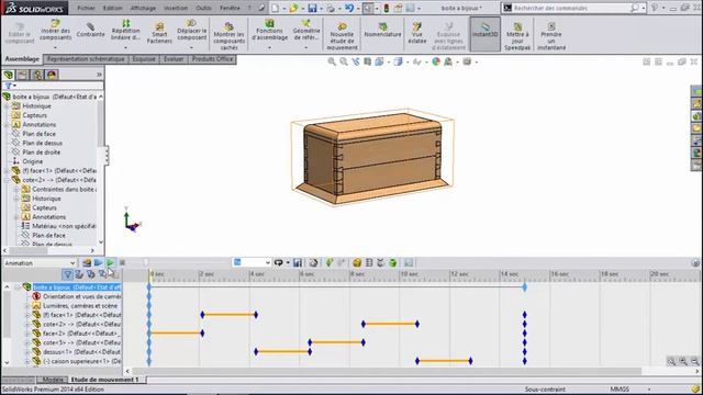 Créer un éclatement et l'animer avec solidwork смотреть онлайн