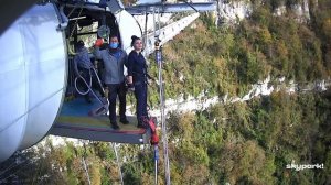 Скайпарк Сочи прыжок с 207 метров