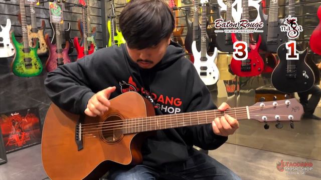 หมัดต่อหมัด🔥 กีต้าร์โปร่ง Fingerstyle Baton Rouge AR21CACE-3 l Naga S10GAC ใครจะแน่กว่ากัน l เต่าแด смотреть онлайн