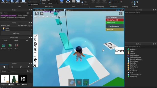 Roblox Scripting: How To Change The Orientation And Position Of Parts Through Scripts