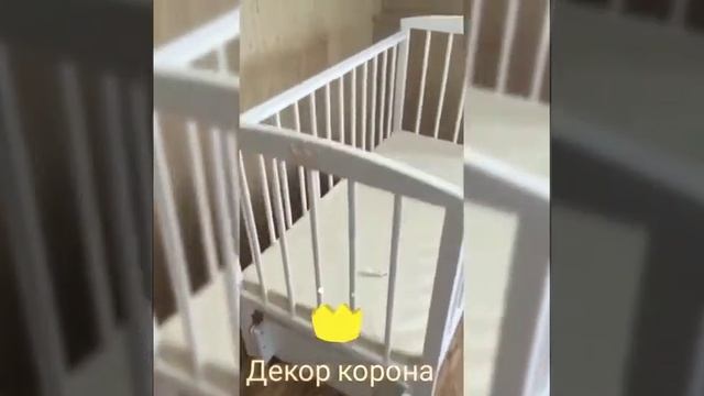 Кроватка LILU-6 универсальный маятник смотреть онлайн