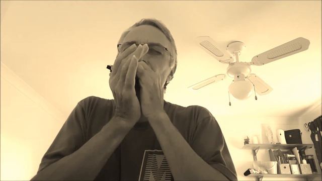 Low D Blues Shuffle Harmonica Cover смотреть онлайн