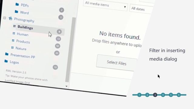 WordPress Organize media library and uploads in folders / categories смотреть онлайн
