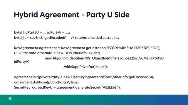 Post quantum hybrid cryptography in Bouncy Castle смотреть онлайн