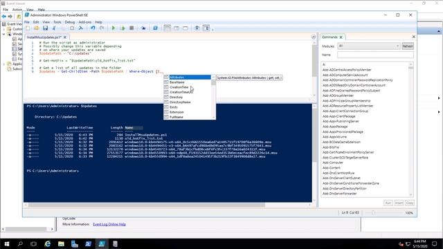 Bulk Install Windows Update MSU Files with PowerShell смотреть онлайн