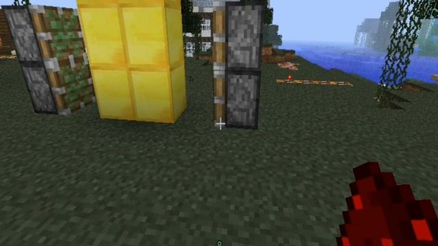 механизмы в Minecraft раздвижные двери смотреть онлайн