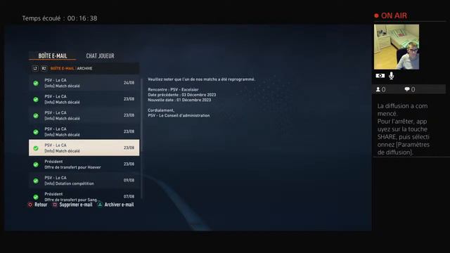 FIFA 23 CARRIÈRE MANAGER PSV EINDHOVEN #4 : EREDIVISIE смотреть онлайн