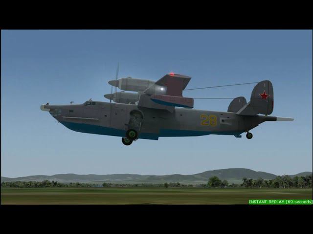 FS2004 | Beriev Be-12 "Chayka" ("Seagull") landing смотреть онлайн