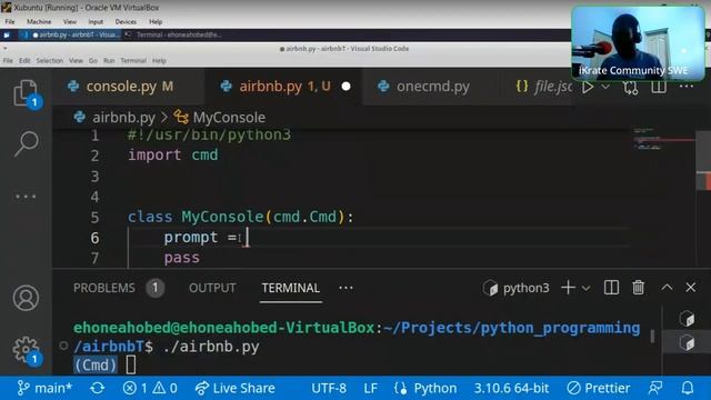 AirBnB Clone Console Application in Python Discussion | ALX PLD смотреть онлайн