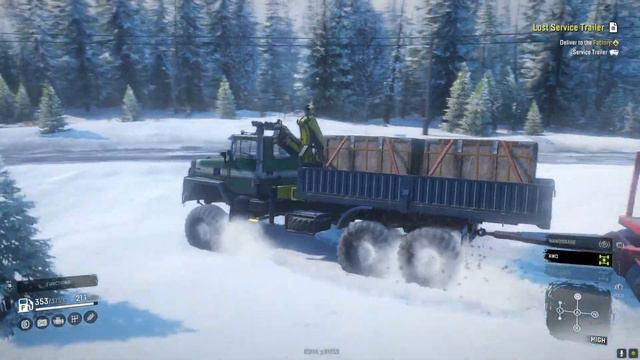 SnowRunner Mod Review | JBE PAYSTAR 5070 - A SERIOUS WORK TRUCK! (MUST HAVE MOD!) смотреть онлайн