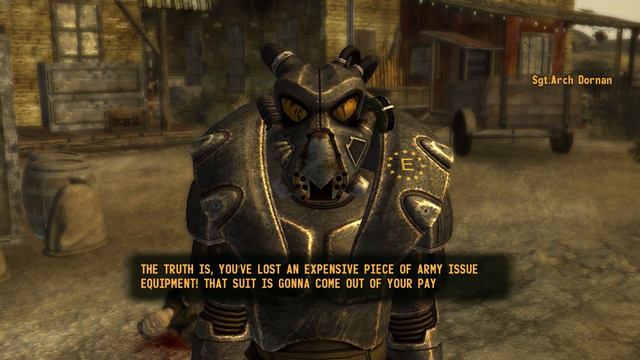 You Can Meet Sergeant Arch Dornan in Fallout New Vegas смотреть онлайн