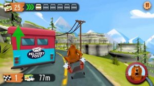 Новая игра. Гризли и Лемминги - Аппетитная гонка. Gryzzy and the Lemmings.