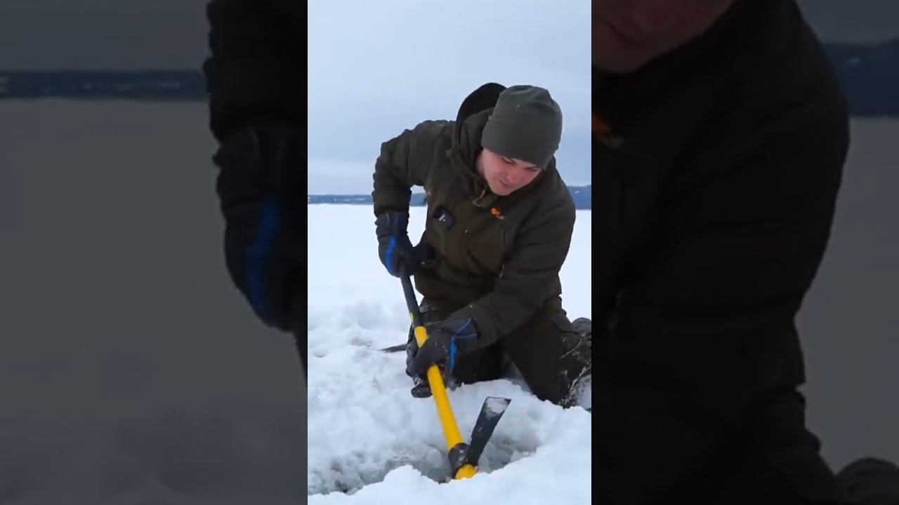 Никогда не ищите находки подо льдом! Самая опасная находка! #shorts смотреть онлайн