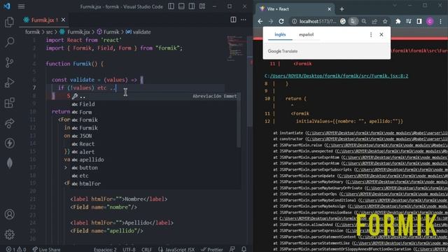 Formik vs ReactHookForm | React en español смотреть онлайн