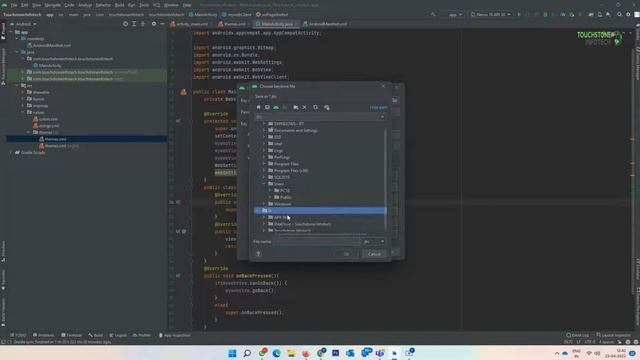 Create Android WebView App using android studio смотреть онлайн