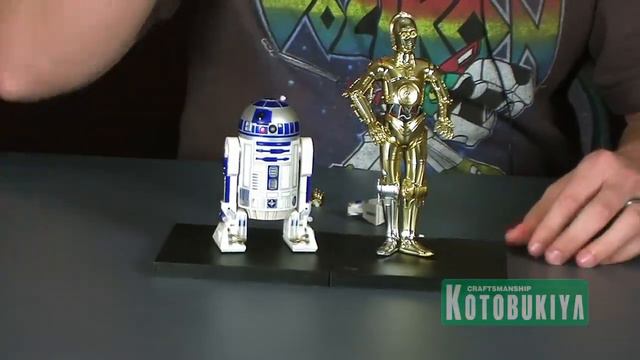 Kotobukiya Star Wars ArtFX+ R2-D2 & C-3PO 1/10 Scale Statue Two-Pack Review смотреть онлайн