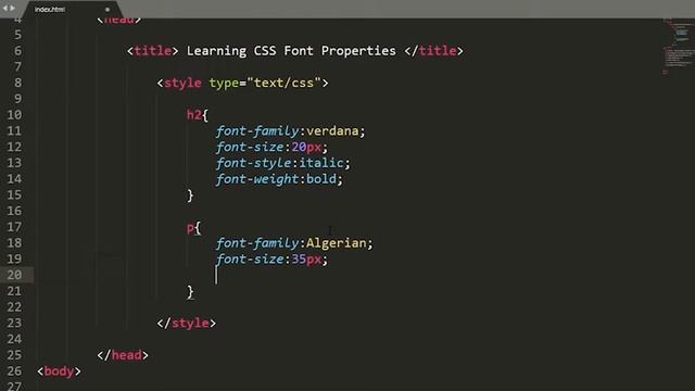 CSS FONT PROPERTIES [OFFICIAL VIDEO BY EASY WEB] смотреть онлайн