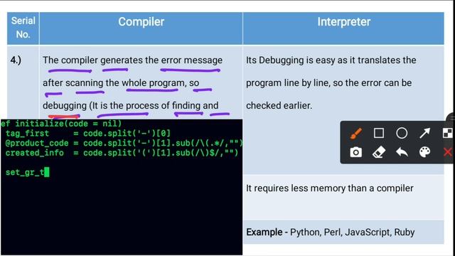 Difference between Compiler and Interpreter || смотреть онлайн
