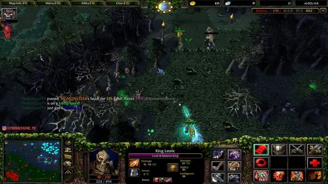 DOTA INSANE SKELETON KING GAMEPLAY: A JOURNEY TO IMMORTALITY смотреть онлайн