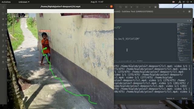 Object detection and tracking using yolov7 and deepsort algorithm смотреть онлайн