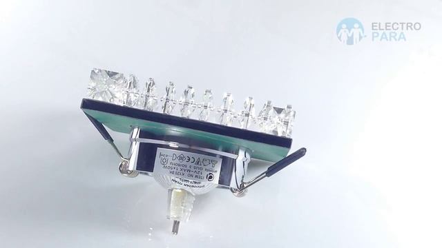 K120 BK Ambrella, обзор точечного светильника. смотреть онлайн