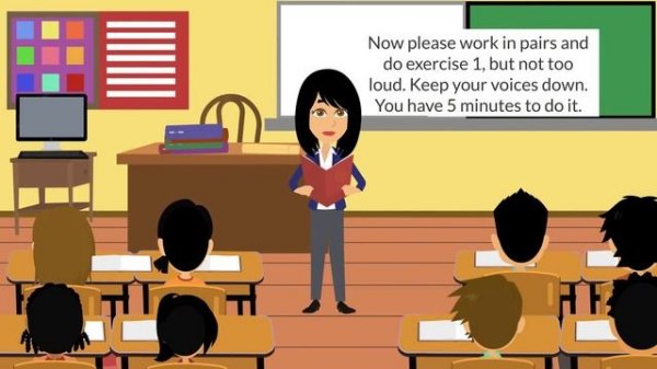 My School Day - Classroom Language and Conversation