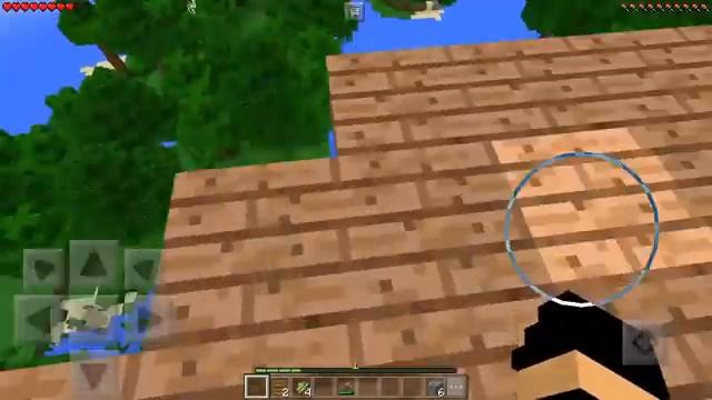 Let's Play #1 Выживание в Minecraft PE 1.0.7 !!