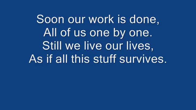 Mattafix - Big City Life LYRICS