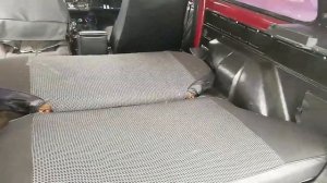 Спальное место в ниве. Мягкий диван.