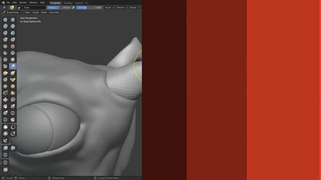 Blender Sculpting Tutorial: Full Advanced Creature Creation Workflow смотреть онлайн