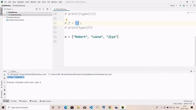 Python Datatypes | Python Tutorial For Absolute Beginners | смотреть онлайн