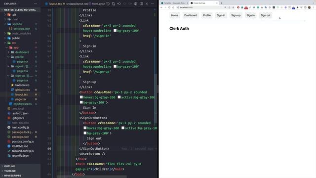 Level Up Your Next.js Web Apps: Complete Clerk.js Authentication Tutorial for Next.js Developers! смотреть онлайн