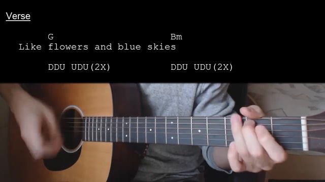 girl in red - i wanna be your girlfriend EASY Guitar Tutorial With Chords / Lyrics смотреть онлайн