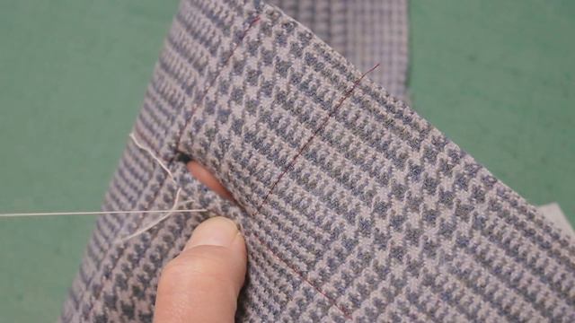 How to sew a bound buttonhole | sewing method suitable for thick fabrics смотреть онлайн