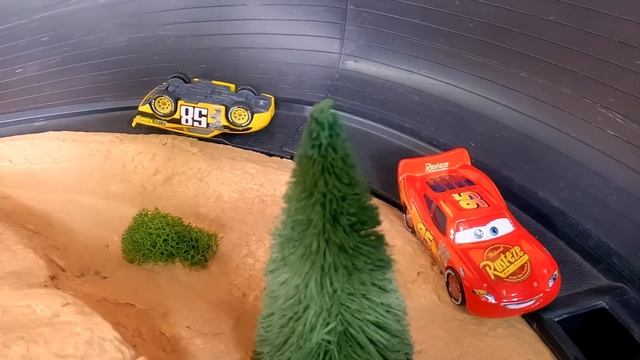 Radiator Springs All Stars Race | Lightning McQueen, The King, Chick Hicks & More | Pixar Cars смотреть онлайн