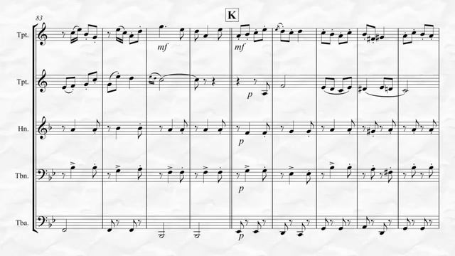 Valdres March (for Brass Quintet) смотреть онлайн