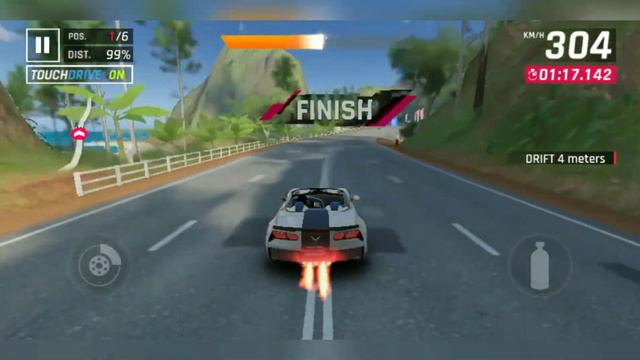 ASPHALT 9 Peugeot Onyx StarWay Event 1st Step | Full Play | TouchDrive ON смотреть онлайн