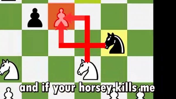 СУПЕР ШАХ (Pawn Starts Forking)