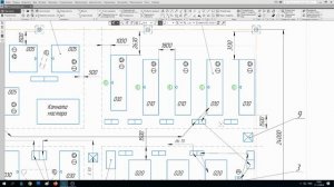 Разработка планировки. Участок цеха металлообработки